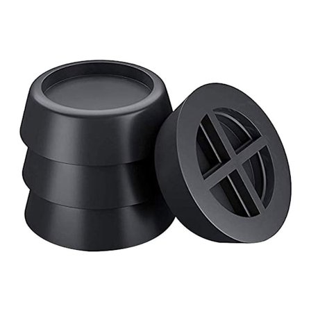 Vaskemaskin fot antivibrasjonsputer støydempende føtter for vask