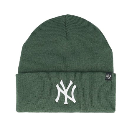 Kinder 47 Brand - MLB Weiss cuff Mütze - New York Yankees Haymaker Dark Green Cuff Knit @ Hatstore