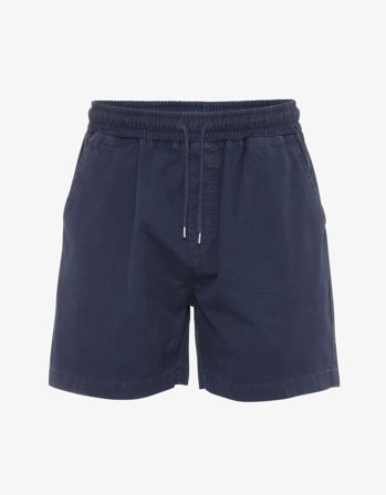 Organic Twill Shorts - Navy Blue - XS