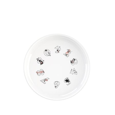 Rig-tig Mumin ABC skål Ø 15cm - salmon Serveringstillbehör Röd