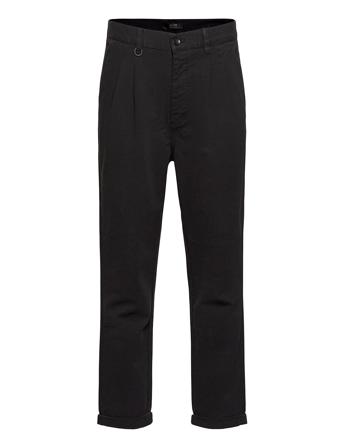 Studio Pleat Pant Black NEUW