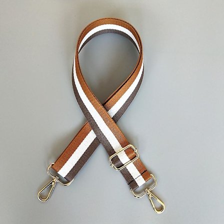Ersättningsrem för handväska, crossbody, axelrem, randig ersättningsrem
