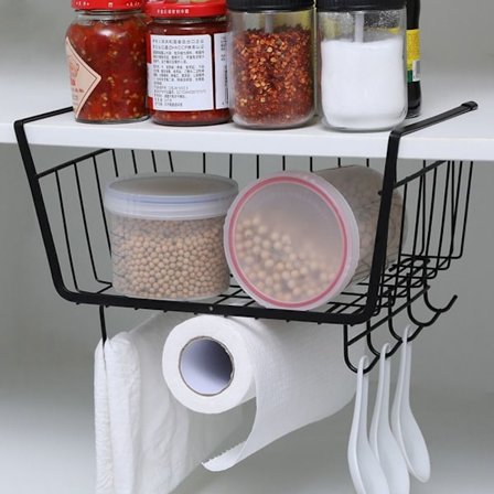 Kitchen Organizer Hylly Keittiön organizer BLACK LL