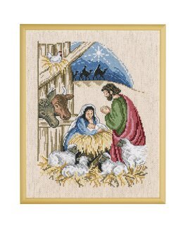 Stickpackung Bild Jesuskind