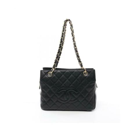 Chanel Vintage Pre-owned Shoulder Väska svart, Dam Vintage Väskor, Dam, Storlek: ONE SIZE