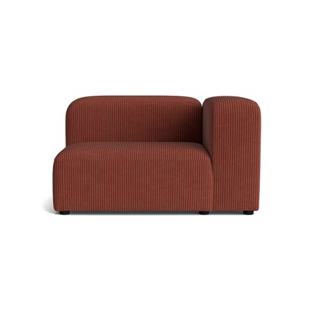 Milo XL hjørnemodul, højrevendt - Lincoln Kobber - 100x130x72 - Sofa