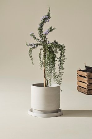 Jotex - Utendørs Gryte Hvit - MICHELLE - Kjøp Hagekrukker hos Jotex