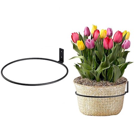 Väggfäste för blomkrukor L