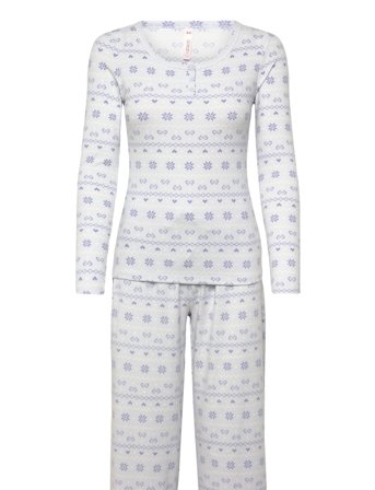 Hunkemöller | Pyjamaset Jersey Fairisle | S