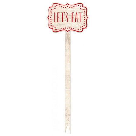 Food Let's Eat 12-pack med skulpturerade pinnar