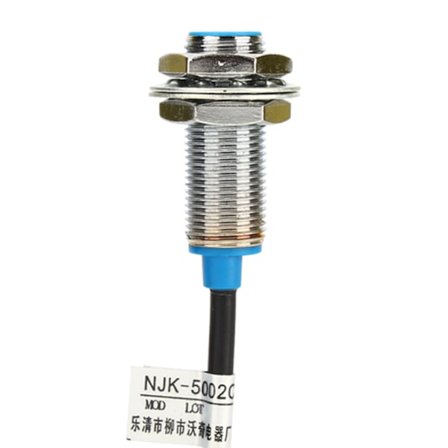 Hall Effect Sensor Proximity Switch NPN 3-ledninger Normalt Åben Med Magnet