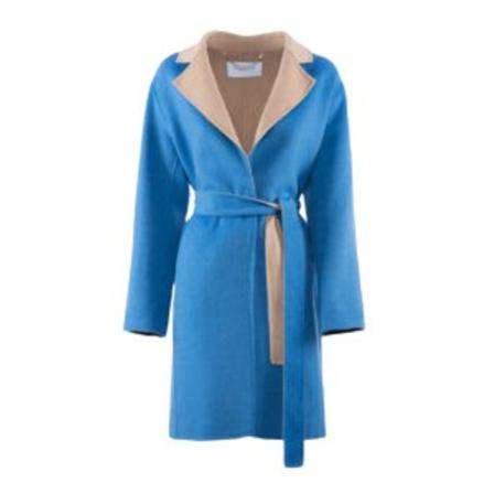 Nenette - Capes Och Ponchos - Blå - Dam - Storlek: M, Dam, Storlek: M