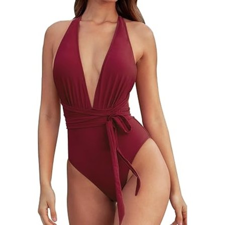 Dam Plunge Cross Back One Piece Baddräkt Baddräkt One Piece Baddräkt