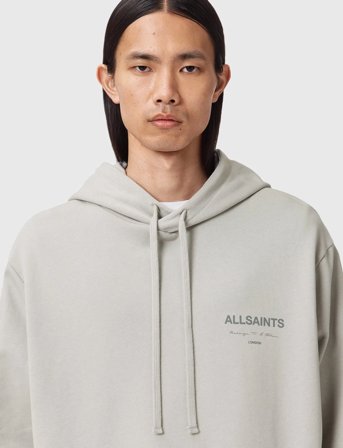 AllSaints Future Oth Hoody - Grey - L