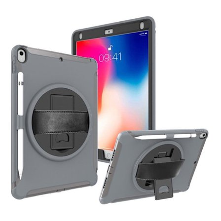 iPad Pro 10,5 360 graders hybridfodral - Grå