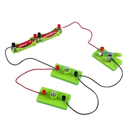 DIY Sähköpiiri Oppimispaketti Fysiikan Opetuslelut Lapsille STEM-Kokeilu Opetus - WELLNGS