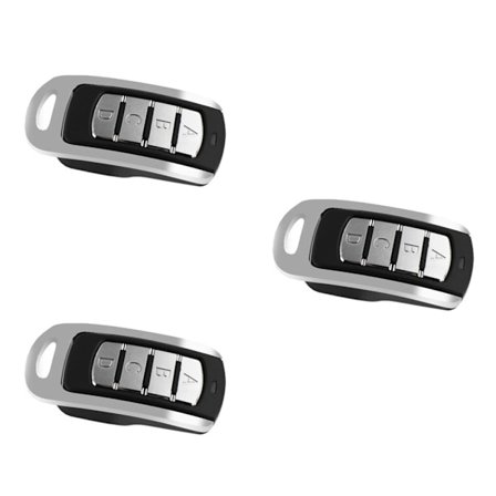 MultiDevice 433MHz Fjernbetjening Klone Teknologi 4-Knaps Tilpasning