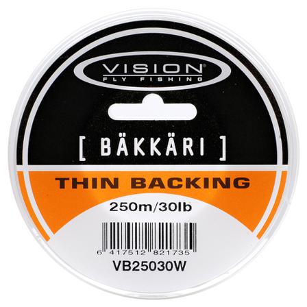 Vision Backing Bäkkäri White - 30lb/250m