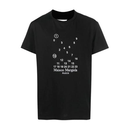 Maison Margiela T-Shirts Sort, Herre