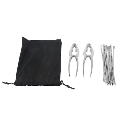 Työkalusarja, vähemmän teräksinen rapujalka Er ja haarukat Mutteri Er -sarja S Sr 12 kpl