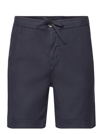 Morris Fenix Linen Shorts - Navy - XS