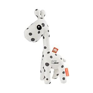 Done by Deer Black Dots Raffi Rattle One Size - First toys and baby toys - One size - White