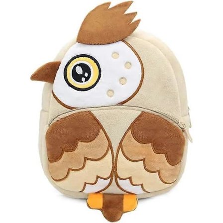 Tegnet Dyre Rygsæk, Sød Taske til Småbørn Søde Skoletasker til Børn 3-6 År, Gave til Børnehavebørn