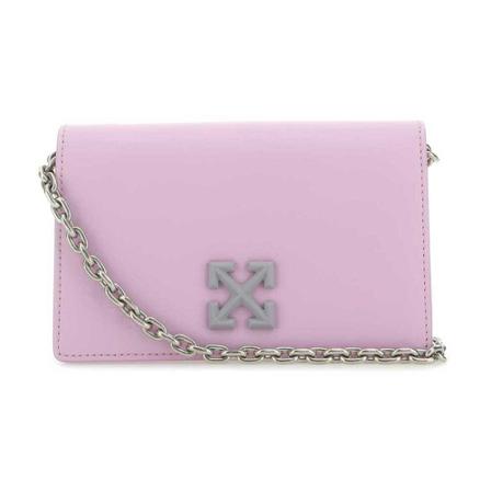 Off White, Cross Body Bags Paars, Dames, Maat:ONE Size