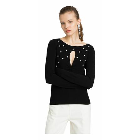 Twinset, Sweatshirts Zwart, Dames, Maat:L