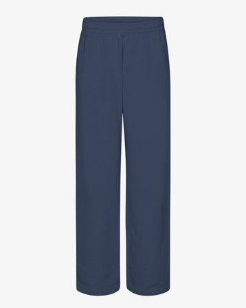 Organic Straight Leg Sweatpants - Petrol Blue - Female - S