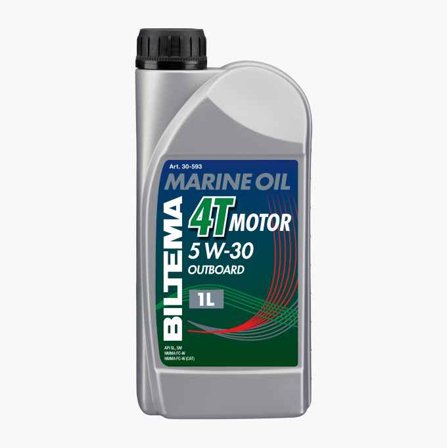 Biltema - 4-takts utenbordsolje 5W-30 1 liter