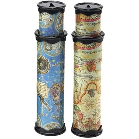 2 stk. Klassisk verdenskalejdoskop, magisk kalejdoskop, bedste Bi