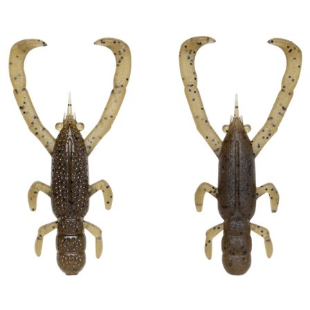 Fish Arrow Free Rig Shrimp 6,6cm - Green Pumpkin