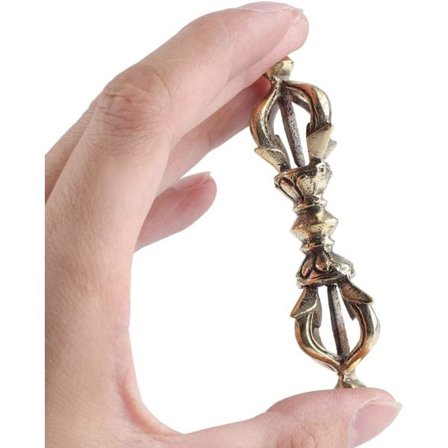 1 stykke tibetansk buddhistisk Dorje Vajra Talisman, 3,5 tommer