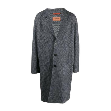 Missoni, Coat Grijs, Heren, Maat:L