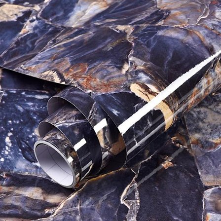 TJLMCORP Självhäftande Bord- och Dörrtapet - Vit, Grå, B,ZQKLA