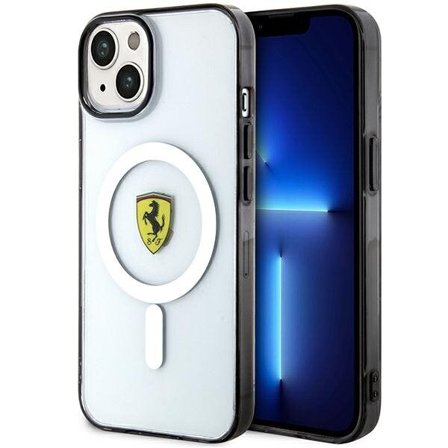 Ferrari FEHMP14SURKT iPhone 14 6,1" klar/gennemsigtig hardcase Outline Magsafe