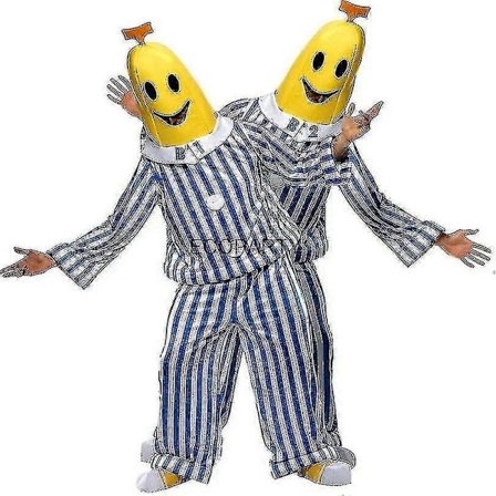 Cosplay Bananer i pyjamas Kostym TV-show Kostym Bananer i pyjamas Kostym Bananer Kostym