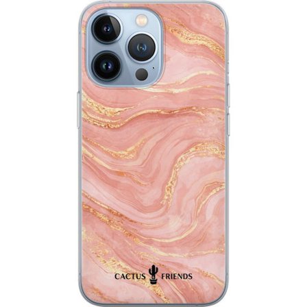 Yhteensopiva Puhelinkuori Apple Apple iPhone 13 Pro Cactus and Friends – RoseGoldFlow