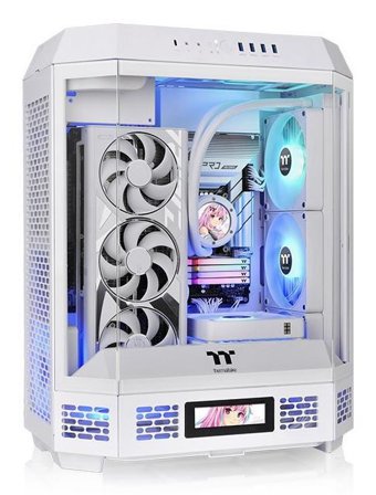 Thermaltake The Tower 600 Mid Tower Chassis Snow White