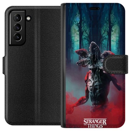 Kompatibelt Plånboksfodral till Samsung Samsung Galaxy S21+ 5G Stranger Things Netflix 80-tals mystik skräck