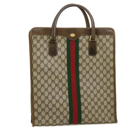 Gucci Vintage - Vintage Väskor - Beige - Dam - Storlek: One Size, Dam, Storlek: ONE SIZE