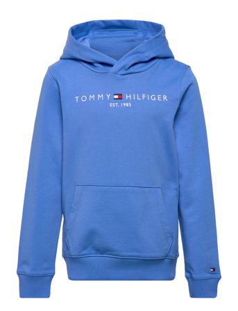 U Essential Hoodie Hettegenser Genser Blå Tommy Hilfiger