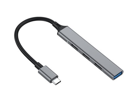 Equip 4-Port Usb 3.0/2.0 Hub, Usb-C