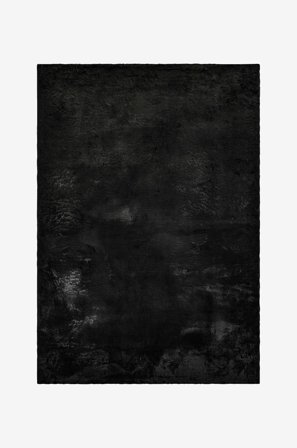 KM Home - Ryijymatto Heaven - Musta - Nukka- & ryijymatot - 120X170 - - Homeroom