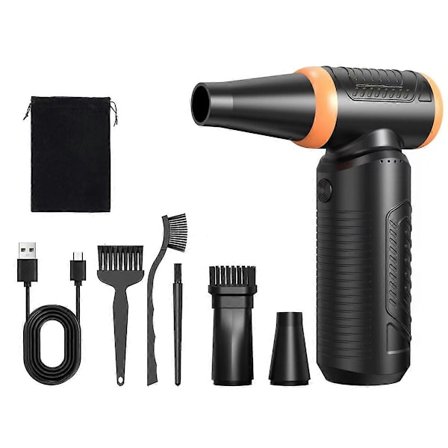 Tryckluftsdammvippa, 300000 RPM Kraftfull Elektrisk Luftdammvippa, Ingen Luft på Burk - Ersätter Kompressor