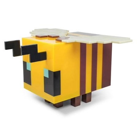 Minecraft Keltainen Mehiläinen Figuuritunnelmavalo | 12,7 cm korkea