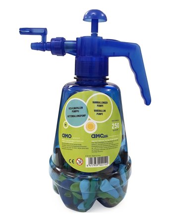 Happy Summer Happy Summer Balloon Pumper With 250 Balloons - Multi/patterned - ONE SIZE