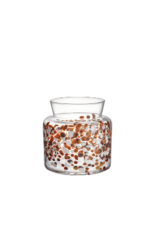 Kosta Boda Vas Meadow Vaser Röd H: 19.5cm