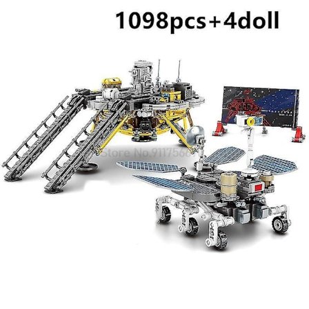 Sembo City Rockets Space Shuttle Mars Rover Model Building Blocks Assembly Bricks Stem Educational Toys For Kids Birthday Gifts203030 No Box